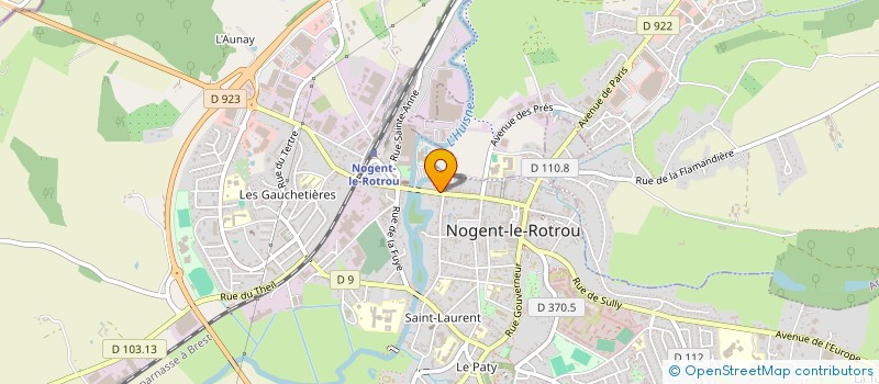 localisation de l'entreprise MADAME CORALIE ARNAUD à NOGENT-LE-ROTROU