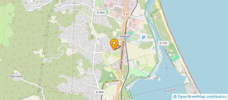 localisation de l'entreprise MADAME CORALIE ATHANASSIOU  FURIANI