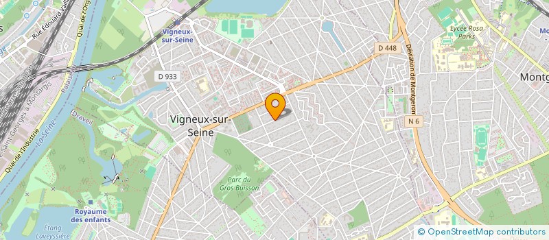 localisation de l'entreprise MADAME CORALIE AVIGNON à VIGNEUX-SUR-SEINE