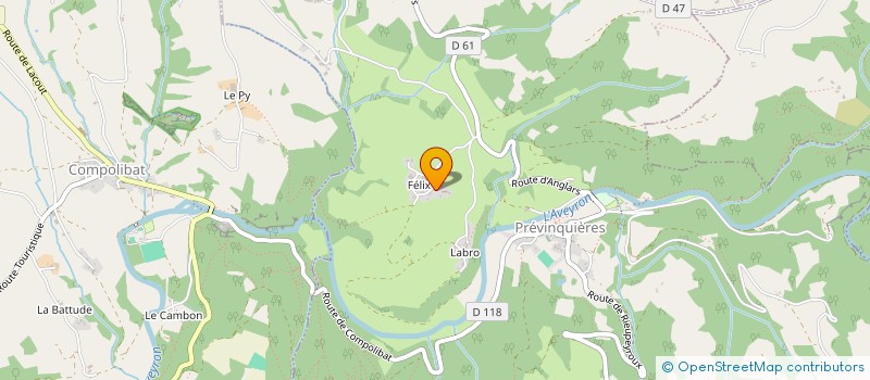 localisation de l'entreprise MADAME CORALIE BARBANCE  PREVINQUIERES