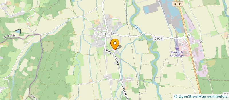 localisation de l'entreprise MADAME CORALIE BAREILLES  LARREULE