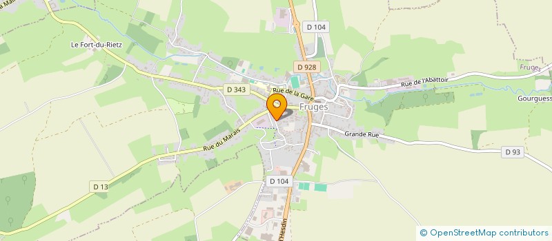 localisation de l'entreprise MADAME CORALIE BECQUES  LUMBRES