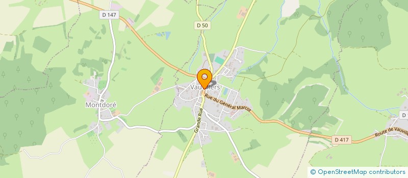 localisation de l'entreprise MADAME CORALIE BERDON  SAPONCOURT