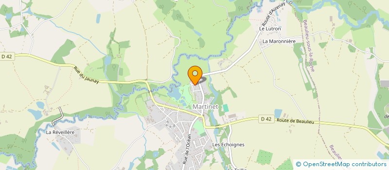 localisation de l'entreprise MADAME CORALIE BERTHO  MARTINET