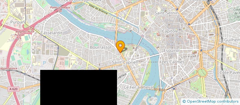 localisation de l'entreprise MADAME CORALIE BIGOT  TOULOUSE