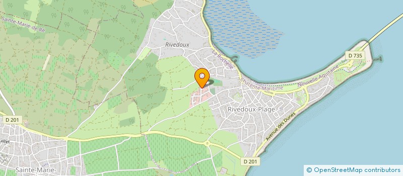 localisation de l'entreprise MADAME CORALIE BIZOT  RIVEDOUX-PLAGE