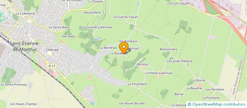 localisation de l'entreprise MADAME CORALIE BONDU à SAINT-ETIENNE-DE-MONTLUC
