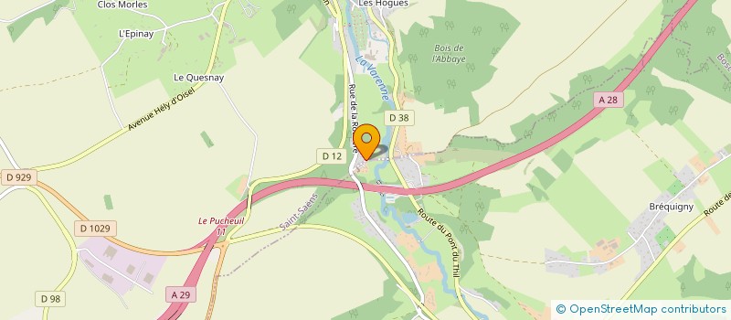 localisation de l'entreprise MADAME CORALIE BONNAIRE  SAINT-SAENS