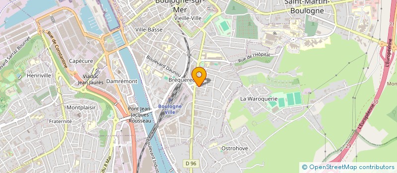 localisation de l'entreprise MADAME CORALIE BOULOGNE EBOULOGNE à BOULOGNE-SUR-MER
