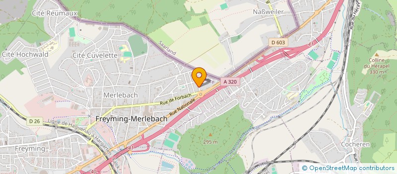 localisation de l'entreprise MADAME CORALIE BOUQUET  COCHEREN