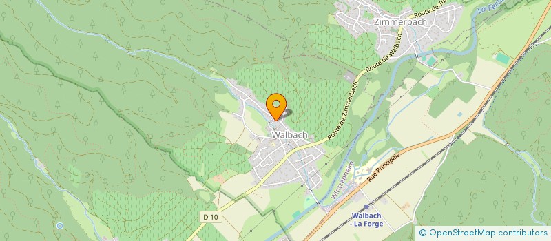 localisation de l'entreprise MADAME CORALIE BOURDOUIL  WALBACH