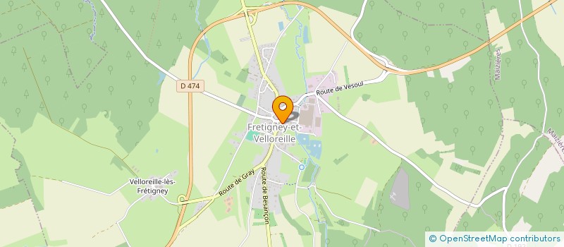 localisation de l'entreprise MADAME CORALIE BOURNON  VY-LE-FERROUX