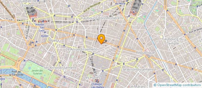 localisation de l'entreprise MADAME CORALIE BOURROUX  PARIS