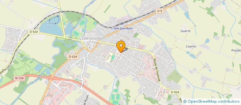 localisation de l'entreprise MADAME CORALIE BRETON  MAURENS