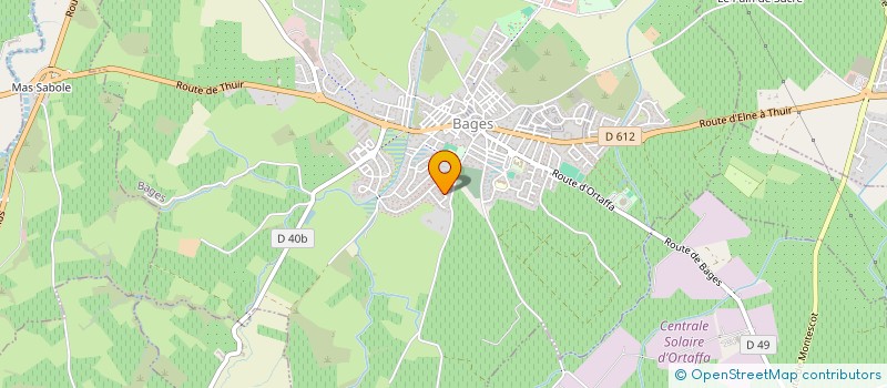 localisation de l'entreprise MADAME CORALIE BUXEDA  RIVESALTES