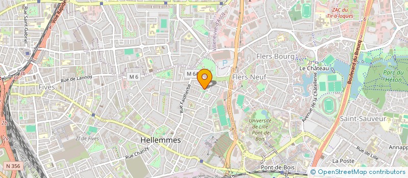 localisation de l'entreprise MADAME CORALIE CANDELLE à LILLE