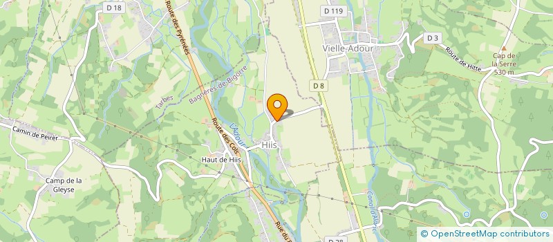 localisation de l'entreprise MADAME CORALIE CANNERE-TICOT  HIIS