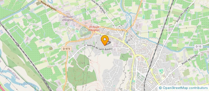 localisation de l'entreprise MADAME CORALIE CANO  CAVAILLON