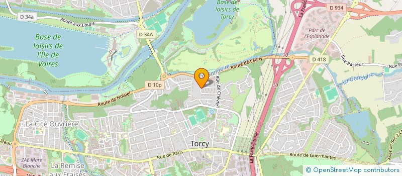 localisation de l'entreprise MADAME CORALIE CARBONNEAUX  CHAUMES-EN-BRIE