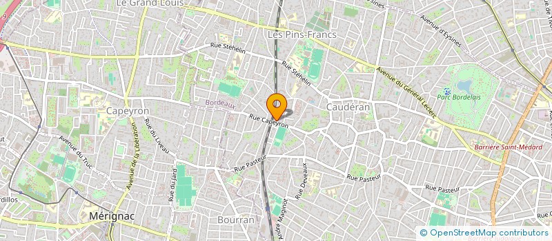 localisation de l'entreprise MADAME CORALIE CARNOY  BORDEAUX