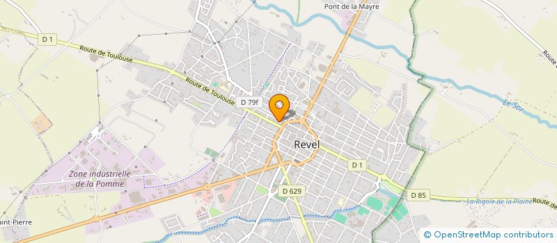 localisation de l'entreprise MADAME CORALIE CETTOLO à REVEL