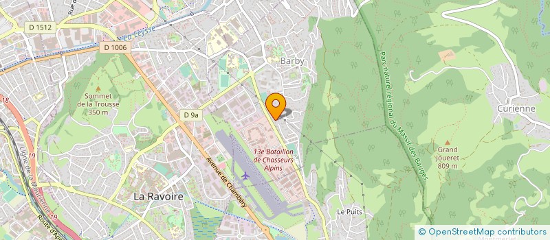 localisation de l'entreprise MADAME CORALIE CHABORD  BARBY