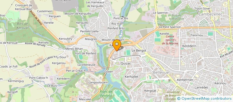 localisation de l'entreprise MADAME CORALIE CHALOIGNE  LA FLECHE