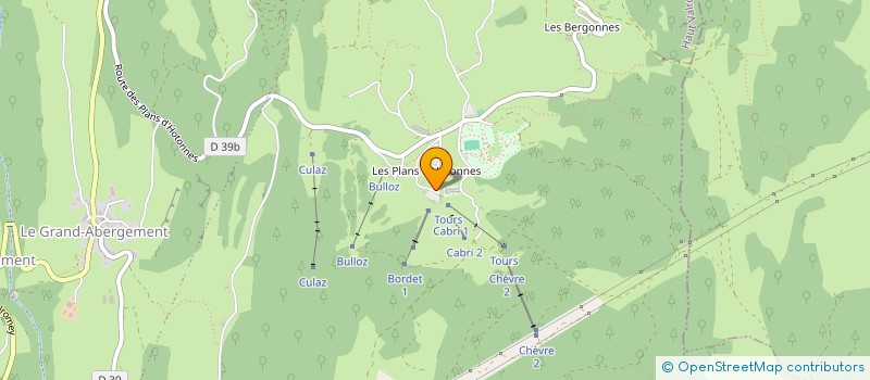 localisation de l'entreprise MADAME CORALIE CHANEL  HAUT VALROMEY