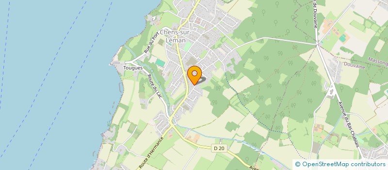 localisation de l'entreprise MADAME CORALIE CHANLIAUX  CHENS-SUR-LEMAN