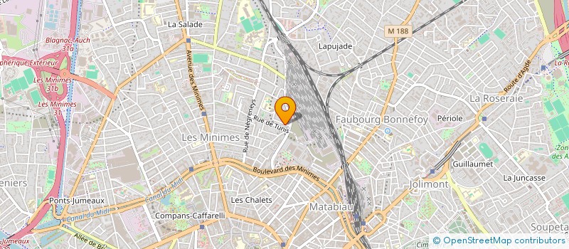 localisation de l'entreprise MADAME CORALIE CHARLADE  LABARTHE-SUR-LEZE