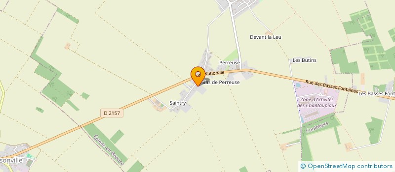 localisation de l'entreprise MADAME CORALIE CHARRET à EPIEDS-EN-BEAUCE