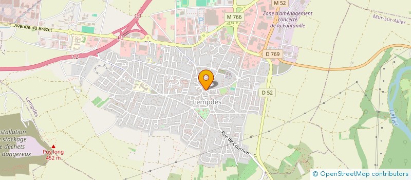localisation de l'entreprise MADAME CORALIE CHASTEL  LEMPDES