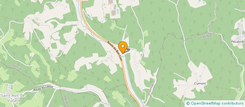 localisation de l'entreprise MADAME CORALIE CLERMONT  JOURNIAC