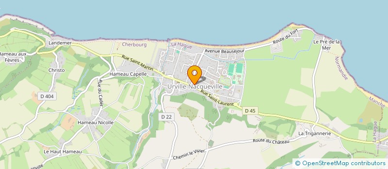 localisation de l'entreprise MADAME CORALIE CLIN à CHERBOURG-EN-COTENTIN