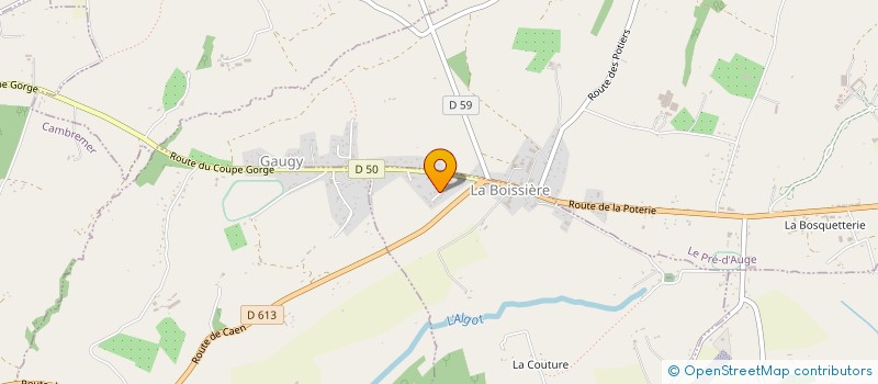 localisation de l'entreprise MADAME CORALIE COLAS à CAMBREMER