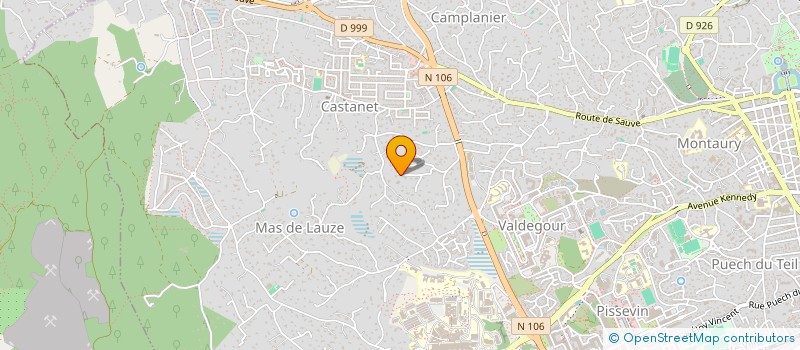 localisation de l'entreprise MADAME CORALIE CONNAC  NIMES