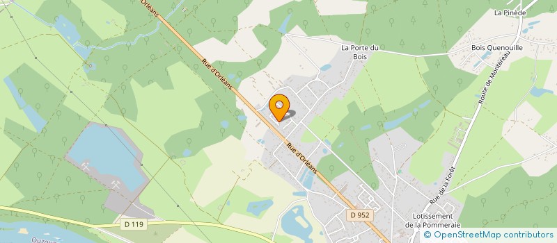 localisation de l'entreprise MADAME CORALIE CORBIN à OUZOUER-SUR-LOIRE