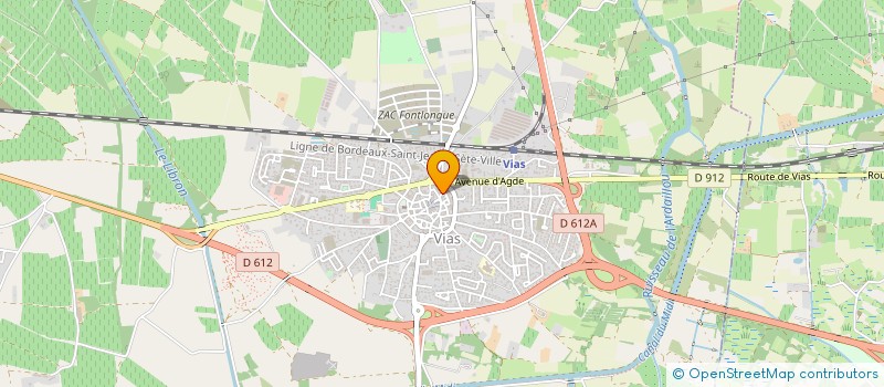 localisation de l'entreprise MADAME CORALIE CORREDOR  VIAS