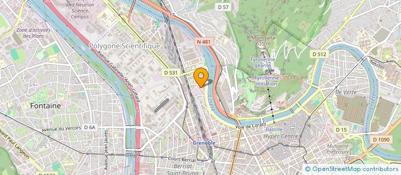 localisation de l'entreprise MADAME CORALIE COTTI PICCINELLI à GRENOBLE