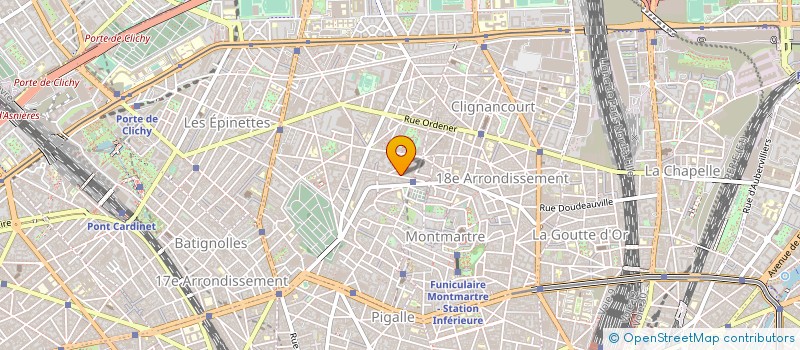 localisation de l'entreprise MADAME CORALIE COUTANT  PARIS