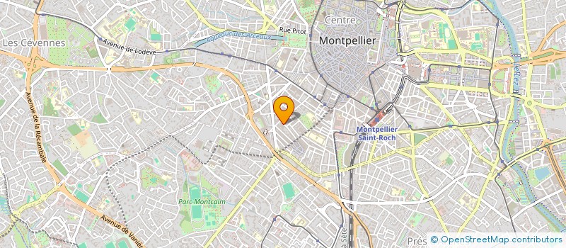 localisation de l'entreprise MADAME CORALIE D'AMICO à MONTPELLIER