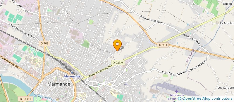 localisation de l'entreprise MADAME CORALIE DASSY à MARMANDE
