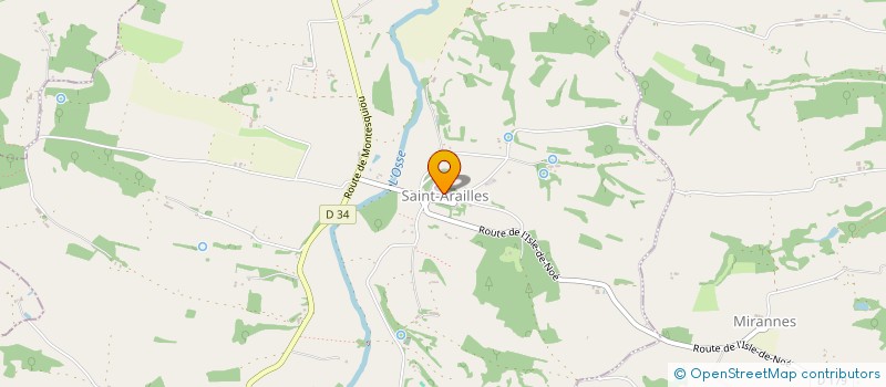 localisation de l'entreprise MADAME CORALIE DE MOURAS  BARRAN