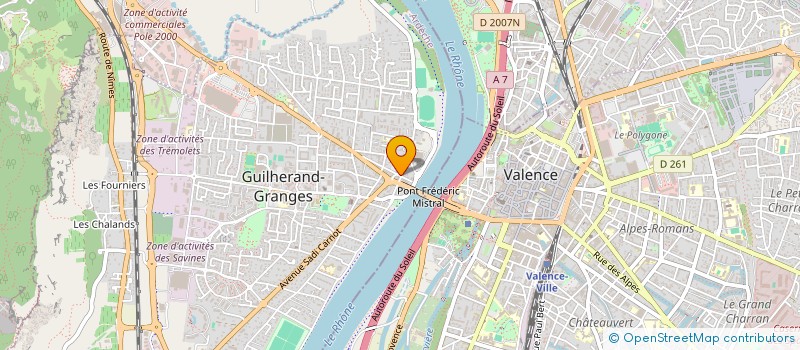 localisation de l'entreprise MADAME CORALIE DEBOS  GUILHERAND-GRANGES