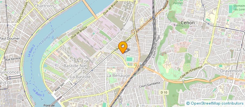 localisation de l'entreprise MADAME CORALIE DEFAYE  BORDEAUX