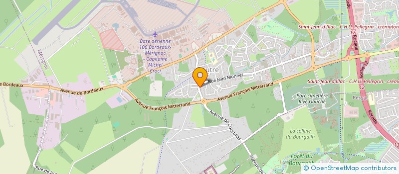 localisation de l'entreprise MADAME CORALIE DELAPORTE  MERIGNAC