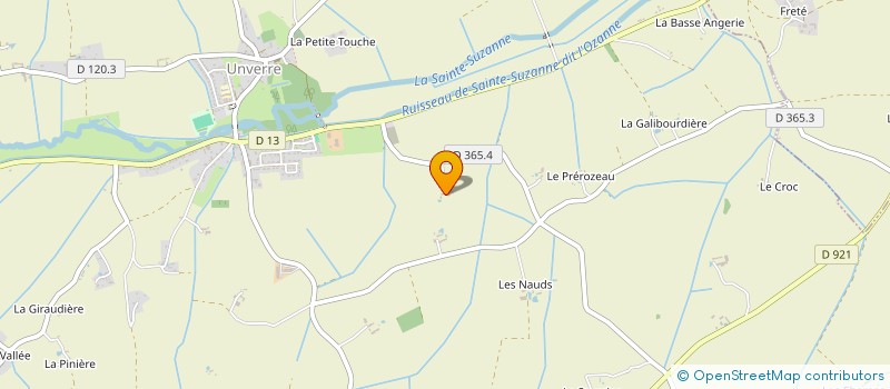 localisation de l'entreprise MADAME CORALIE DESCHAMPS à UNVERRE