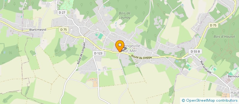 localisation de l'entreprise MADAME CORALIE DESJARDINS  VARENGEVILLE-SUR-MER