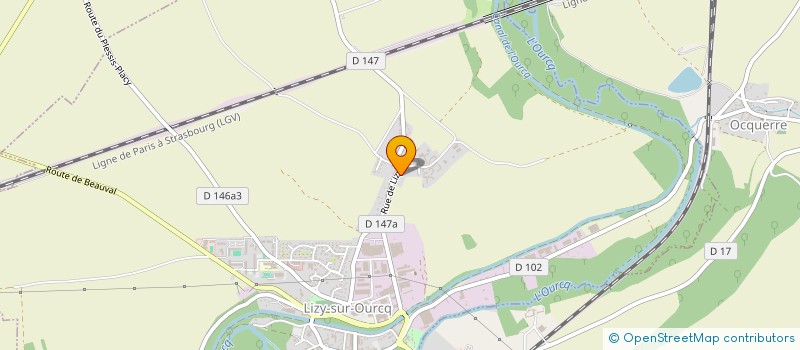 localisation de l'entreprise MADAME CORALIE DEVAUX  JOUARRE