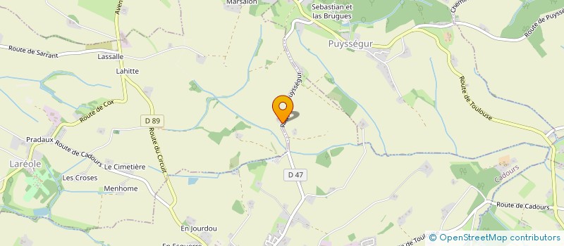 localisation de l'entreprise MADAME CORALIE DIAZ  LAREOLE